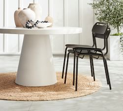 Aptos Metal Stackable Chair, Set of 2