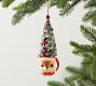 Bottlebrush Christmas Tree Hat Ornaments