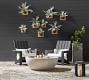 Faux Mounted Staghorn Ferns