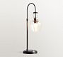 Flynn Recycled Glass USB Table Lamp (27&quot;)