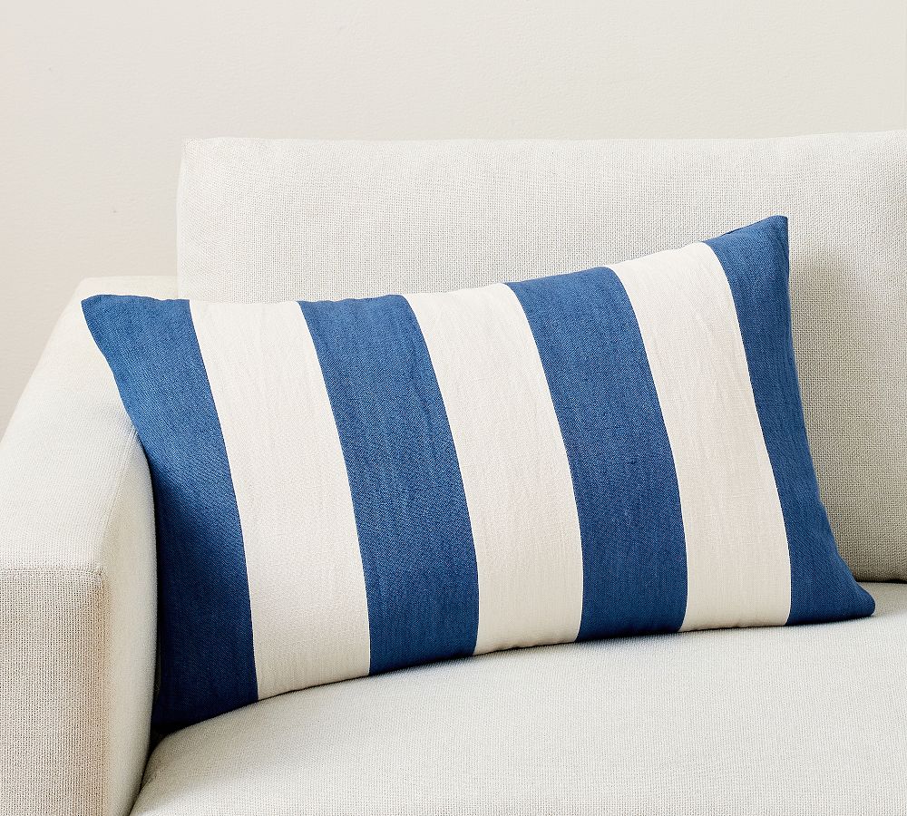 Mark D. Sikes Pixie Large Stripe Lumbar Pillow