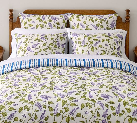 Mark D. Sikes Lilac Fields Reversible Comforter