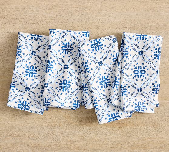 Mark D. Sikes Clementine Geometric Napkin​s - Set of 4