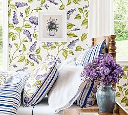 Mark D. Sikes Lilac Fields Wallpaper