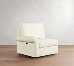 Build Your Own PB Comfort Modern Roll Arm Power Reclining Sectional
