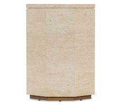 Hamden Marble End Table (16"w)