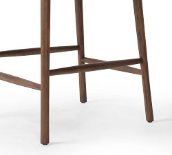 Lune Leather Stool