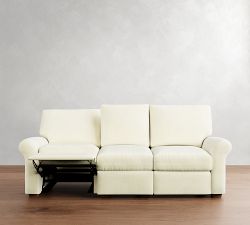 PB Comfort Modern Roll Arm Motion Power Reclining Sofa (93&quot;)