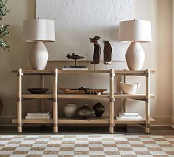 Yountville Open Shelf Console Table (80&quot;w)
