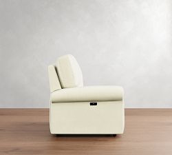 Build Your Own PB Comfort Modern Roll Arm Power Reclining Sectional