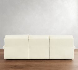 PB Comfort Modern Roll Arm Power Reclining Sofa - Storage Available (85&quot;-145&quot;)