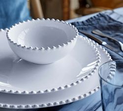 Costa Nova Pearl Stoneware Charger Plates, Set of 4