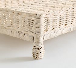 Mark D. Sikes Footed Woven Tray