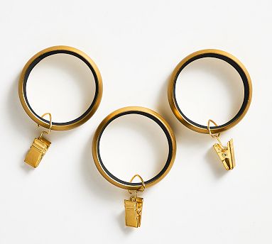 Featherweight Curtain Clip Rings