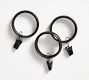 Quiet-Glide Curtain Clip Rings