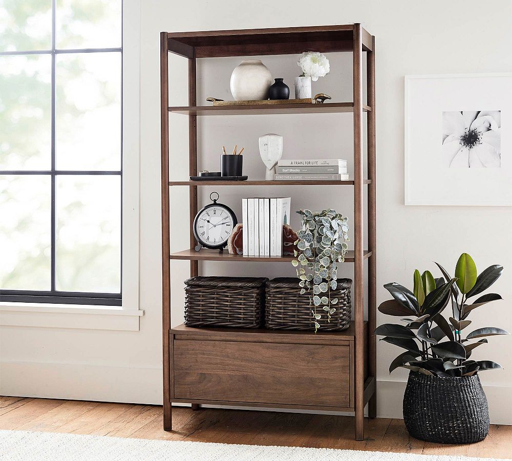 Bloomquist Open Bookcase with Drawer (37&quot;)
