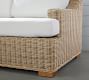 Huntington Wicker 5-Piece Slope Arm Outdoor Sectional (100&quot;)