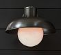 Carneros Milk Glass Sconce (12'')