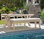 Indio Eucalyptus Outdoor Dining Bench (73&quot;)