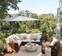 Oliana Ikat Outdoor Lumbar Pillow