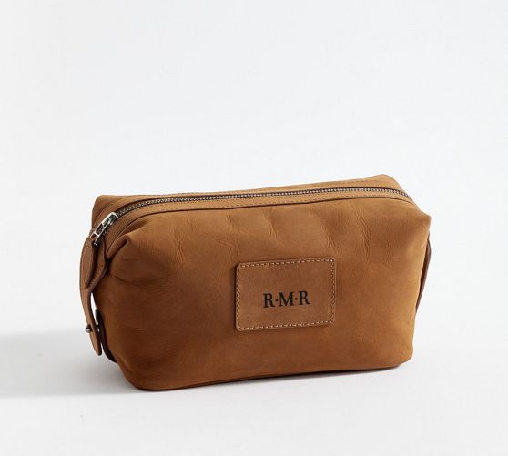 Grant Leather Toiletry Bag