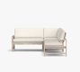 Indio Eucalyptus 3-Piece Loveseat Outdoor Sectional (78&quot;)