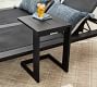 Malibu Metal Rectangular Outdoor C-Table (17&quot;)
