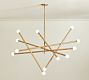 Reign Milk Glass Chandelier (55&quot;)