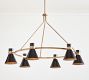 Maxwell Metal Round Chandelier (45&quot;)