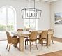 Benchwright Straight Leg Extending Dining Table (76&quot;-96&quot;)