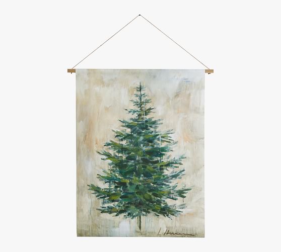 Blue Spruce Tapestry by Lauren Herrera