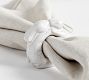 Rustic Bunny Stoneware Napkin Rings - Set of 4