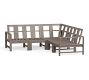 Indio Eucalyptus 5-Piece Outdoor Sectional (78&quot;)