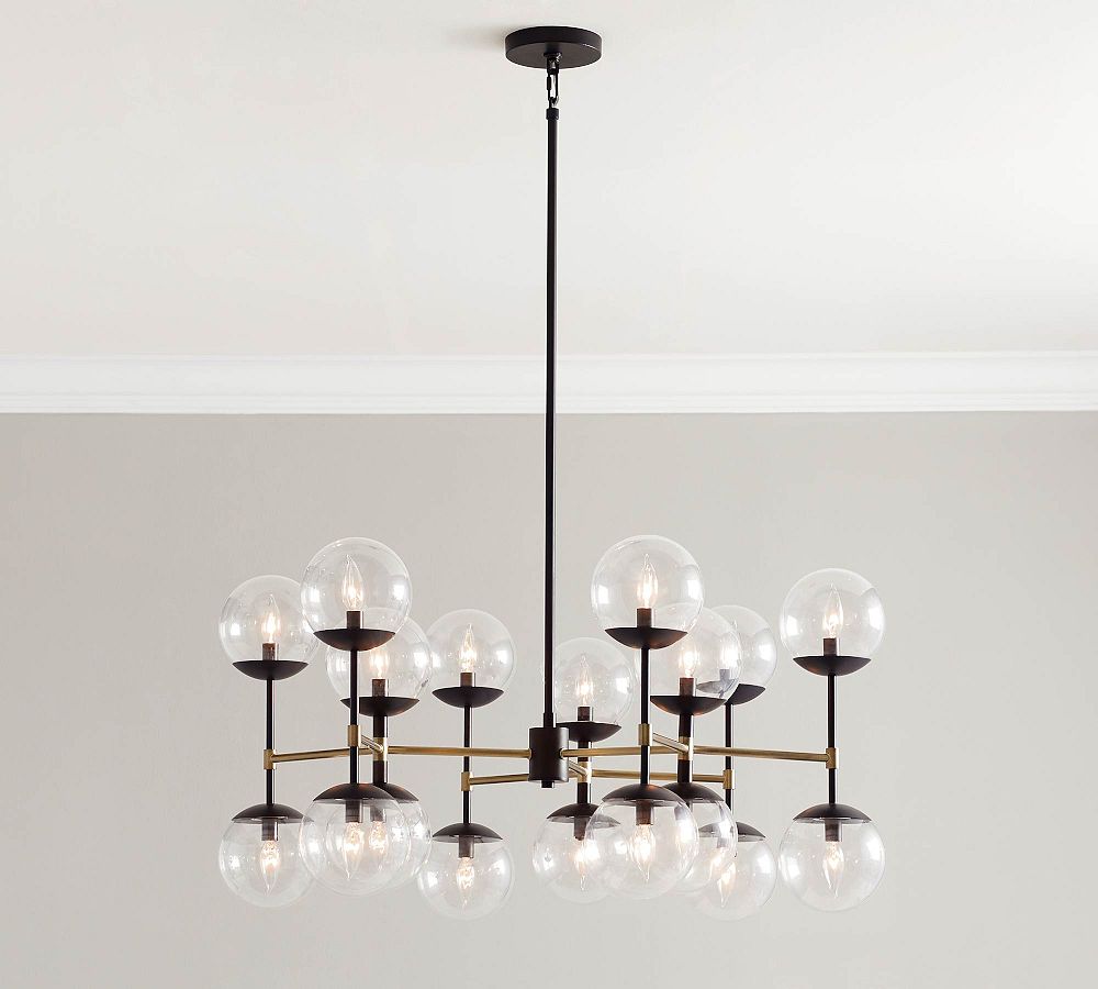 Reese Metal Round Chandelier (41&quot;)