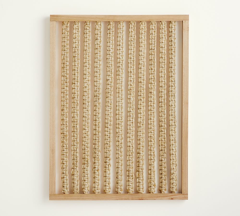 Rope Link Handcrafted Framed Wall Art