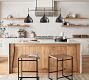 Metal Bell Linear Chandelier (43&quot;)