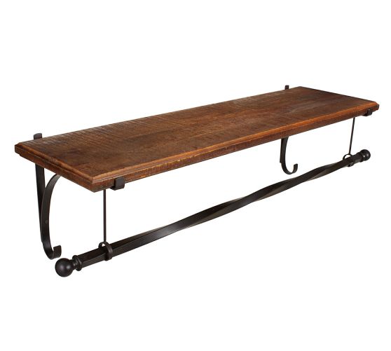 New York Closet Collection Clothing Rod & Shelf