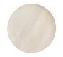 Chateau Acacia Wood Charger Plate - White Washed