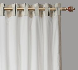 Nandi Linen Striped Curtain
