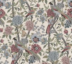 Bloom Floral Print Wallpaper