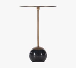 Jenny Marble Round Accent Table
