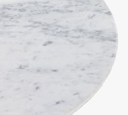 Carmina Indoor/Outdoor 36&quot; Marble &amp; Teak Coffee Table