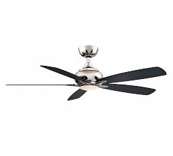Doren Ceiling Fan With LED Light Kit (52&quot;)