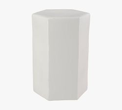 Croft Ceramic Outdoor Side Table (12&quot;-15&quot;)