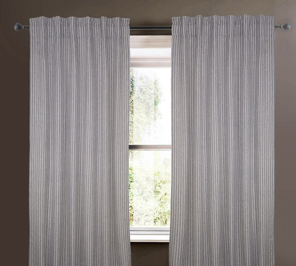 Parley Striped Linen Curtain