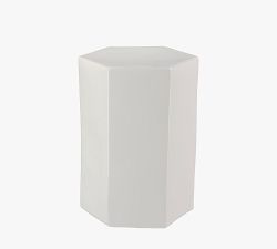 Croft Ceramic Outdoor Side Table (12&quot;-15&quot;)