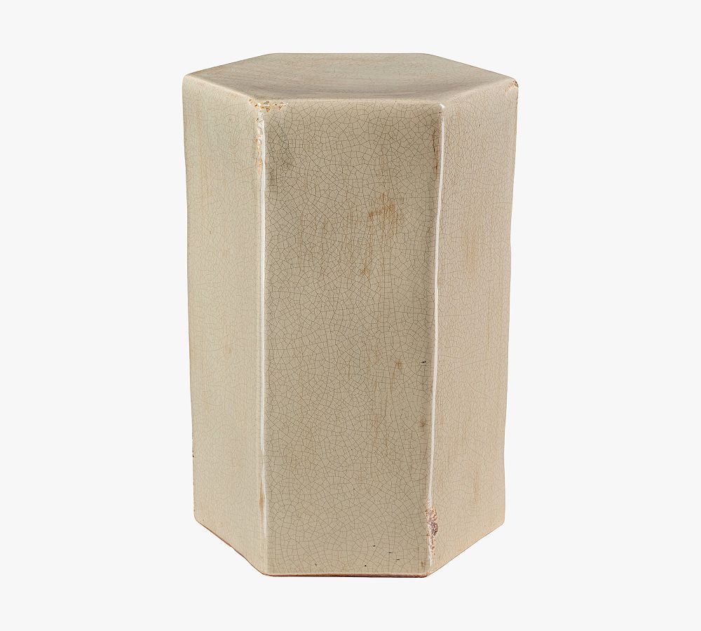 Croft Ceramic Outdoor Side Table (12&quot;-15&quot;)