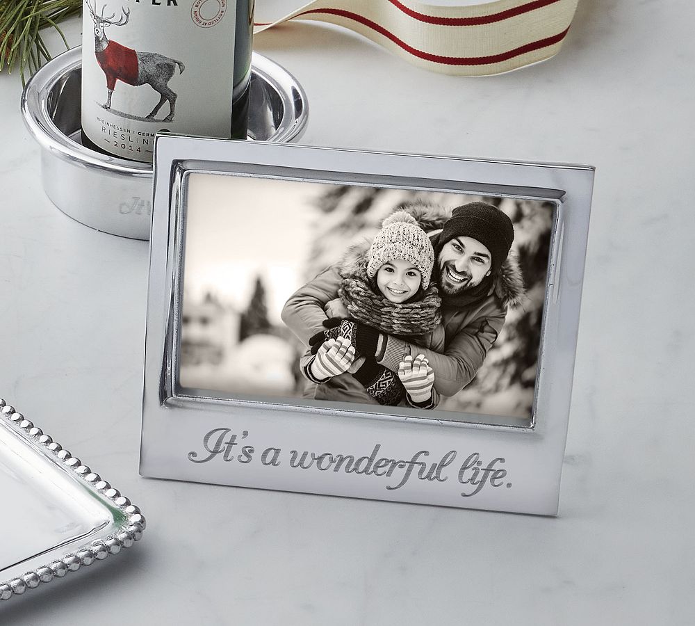 It's A Wonderful Life Recycled Aluminum Frame