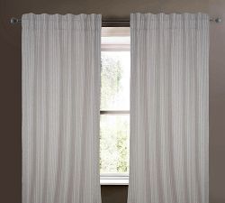 Parley Striped Linen Curtain