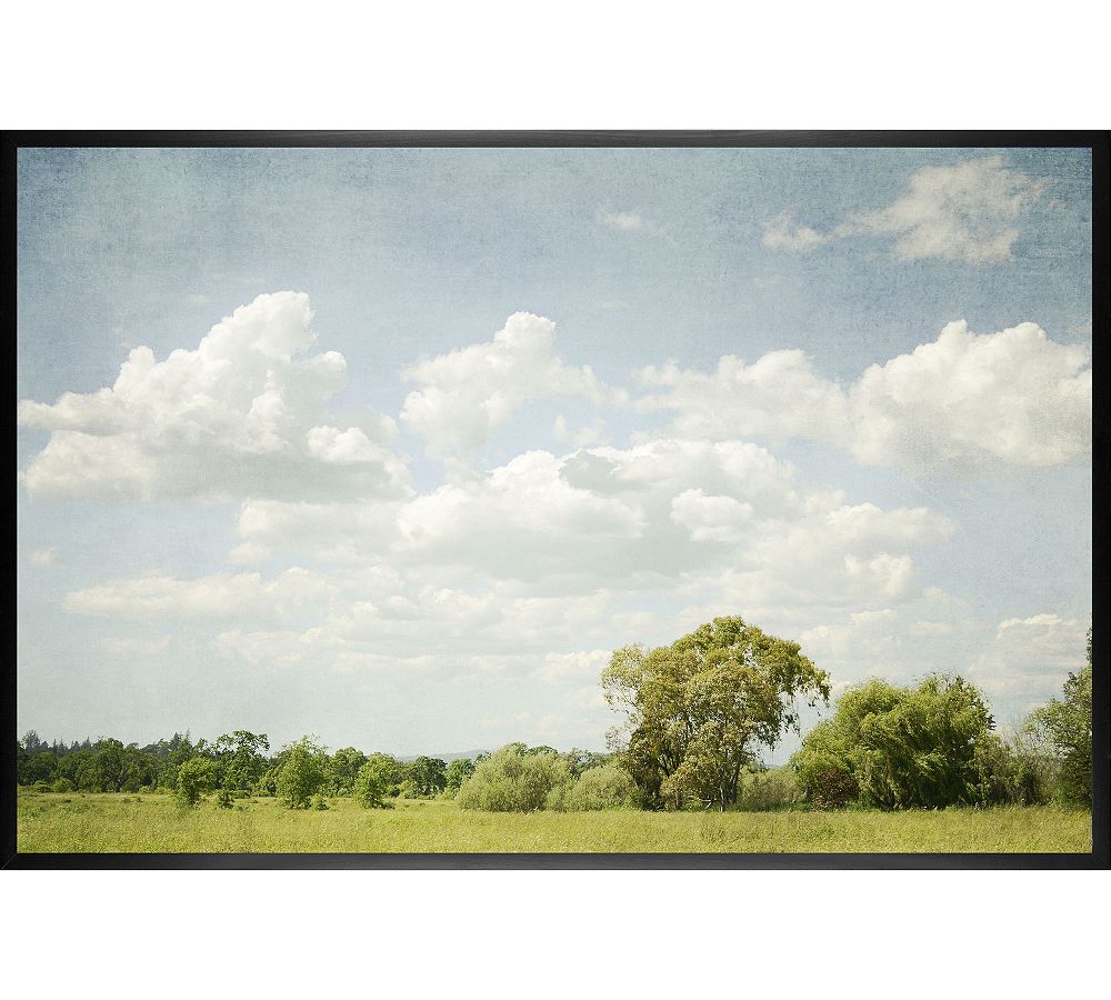 Spring Clouds And Meadow by Lupen Grainne